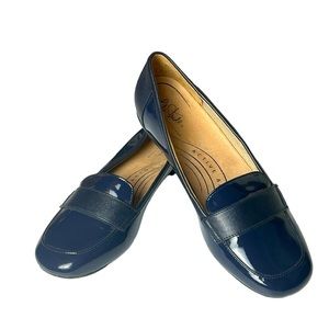 LifeStride Beverly Blue Loafer Shoes with Arch Support Women’s Size 8​​​